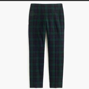 J. Crew Chic Wool Blackwatch Plaid Martie Pant Size 2